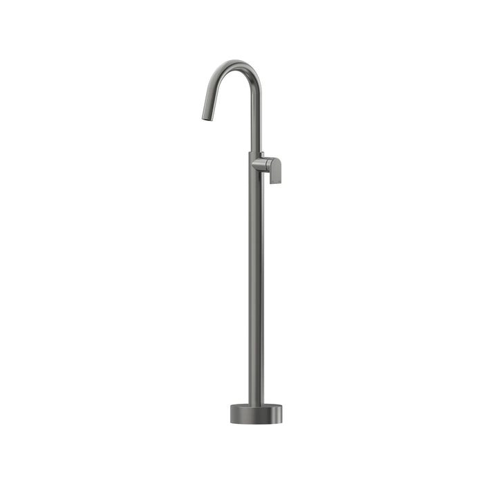 Lekki Floor Mounted Bath Mixer Gun Metal
