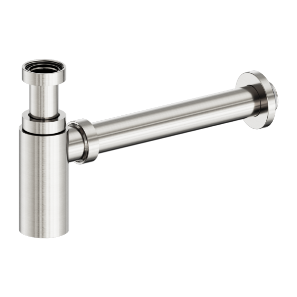 40mm Round Bottle Trap II Brushed Nickel
