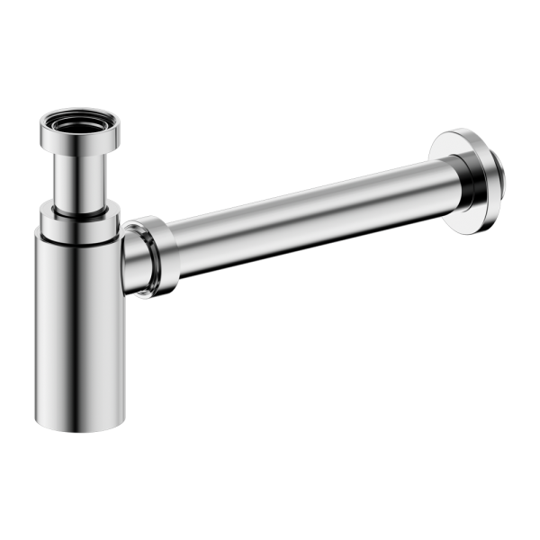 40mm Round Bottle Trap II Chrome