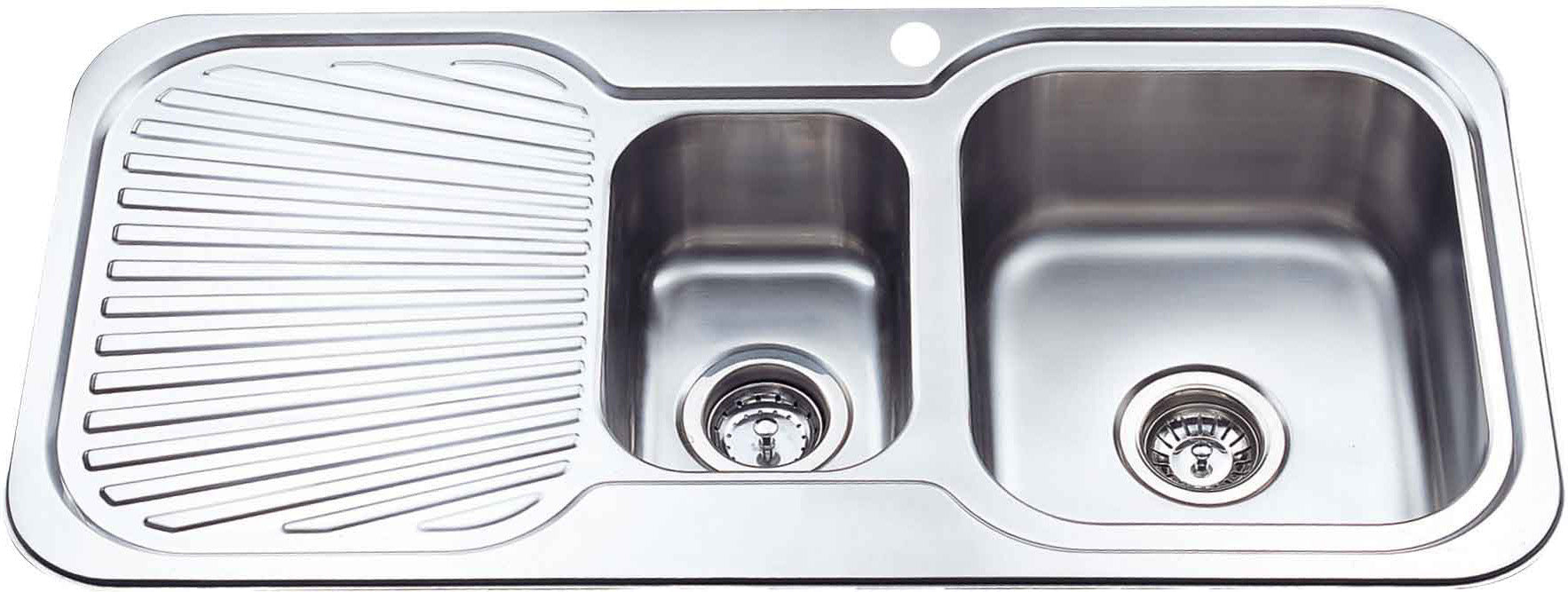 Cora 1 & 1/2 Bowl Sink With Drainer