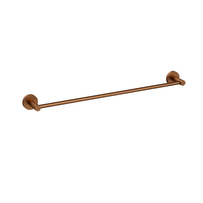 Otus Towel Rail Single Brushed Copper