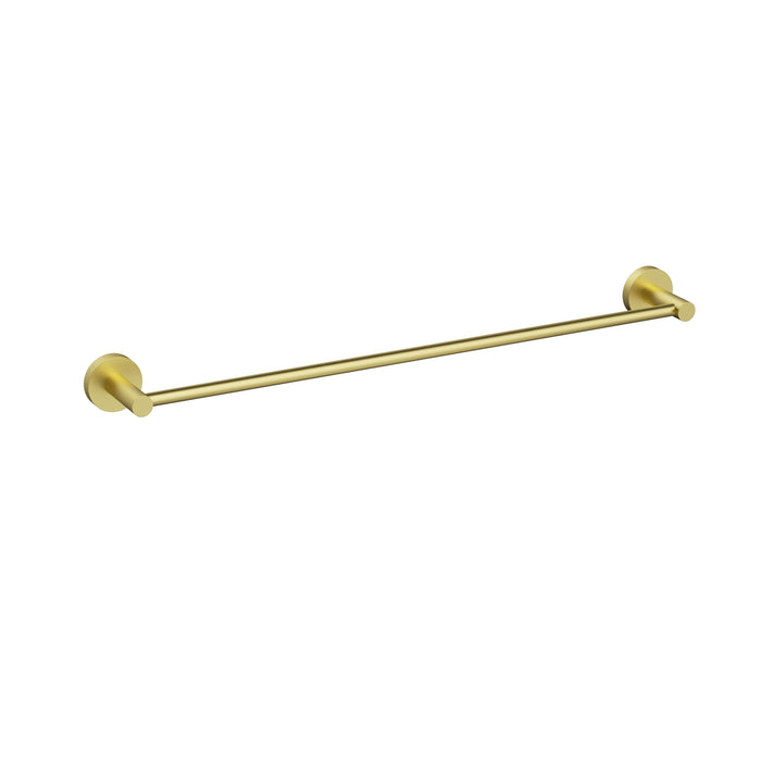Otus Towel Rail Single Brushed Gold