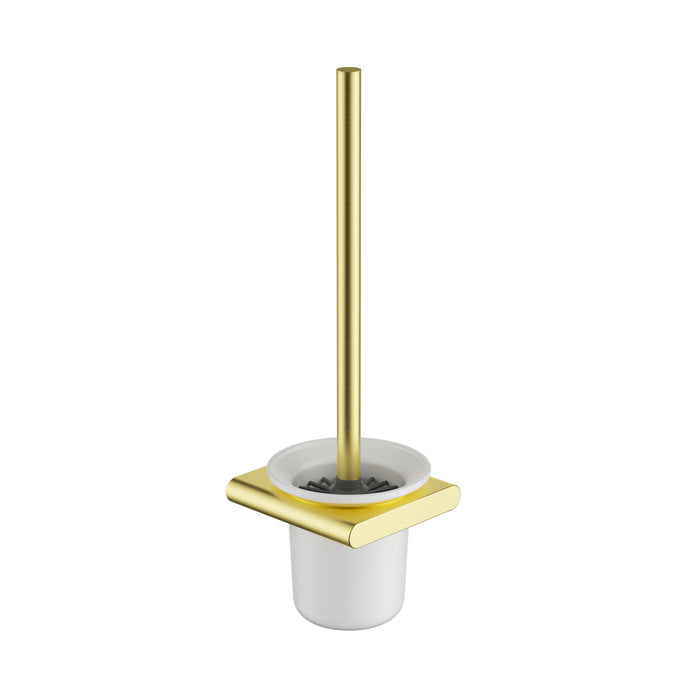 Cora Toilet Brush Set Brushed Gold
