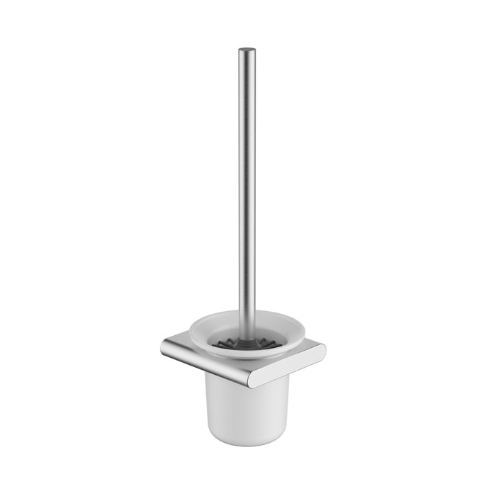 Cora Toilet Brush Set Brushed Nickel