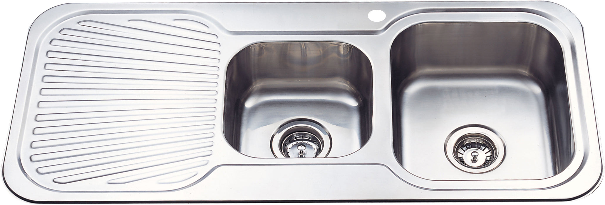 Cora 1 & 3/4 Bowl Sink With Drainer