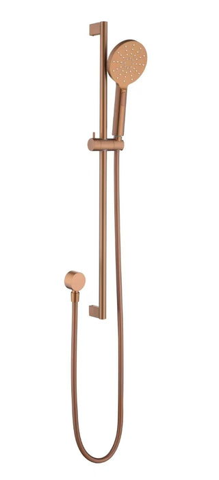 Cora Rail Shower Brushed Copper