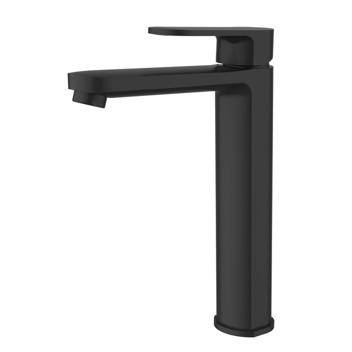 Cora High Rise Basin Mixer Black