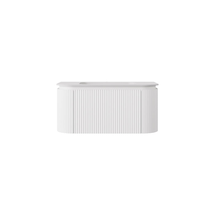 Estella Modern Wall Hung Vanity PVC Cabinet 890x495x400
