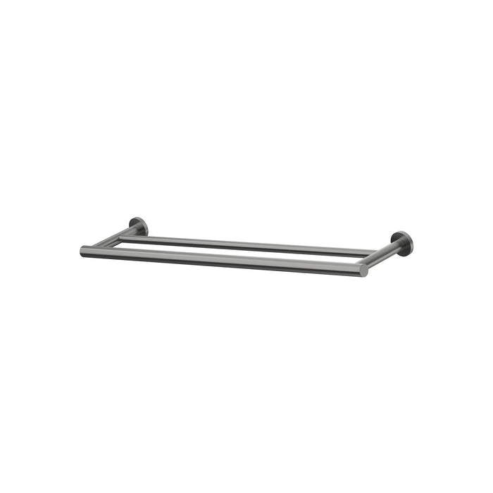 Lekki Double Towel Rail 600mm Gun Metal