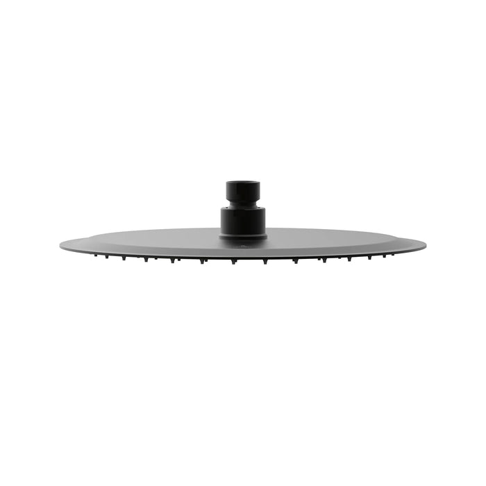 Elanna Round Rain Shower Head 250mm Matte Black