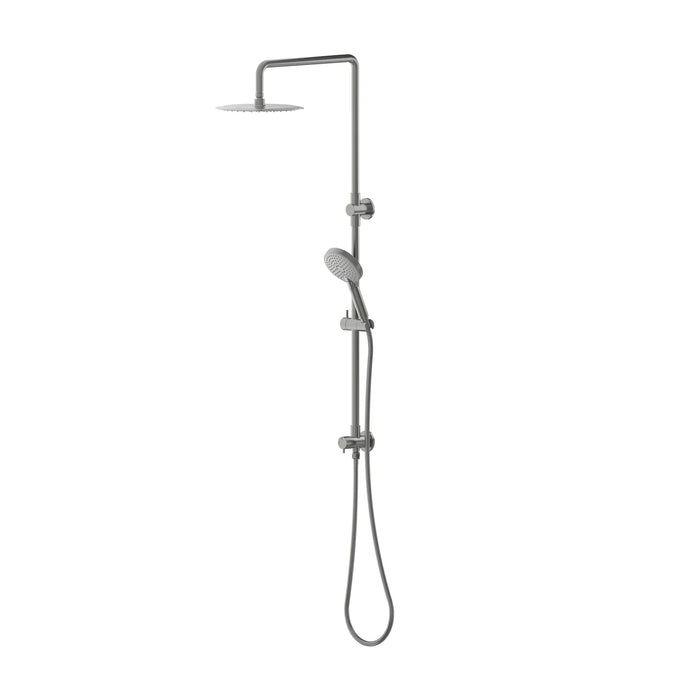 Elanna Combination Shower Set with Squareline Arm Gun Metal