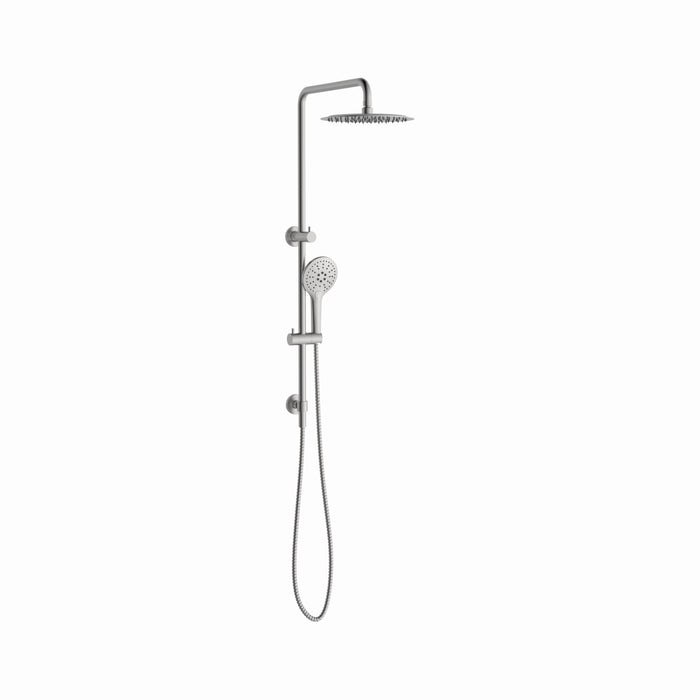 Classic Nu Dual Shower Set With 3 Function Hand Shower Gun Metal