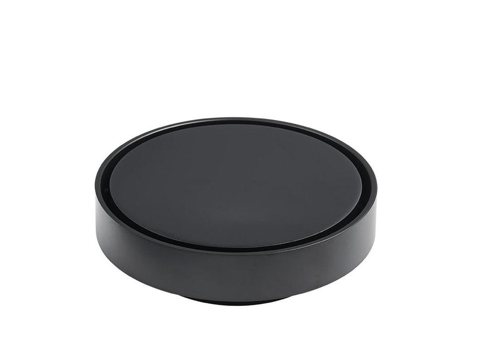 Round Tile Insert Floor Drain - Black 88mm