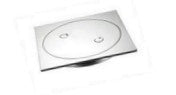 Clear Out Floor Waste - Chrome 100mm