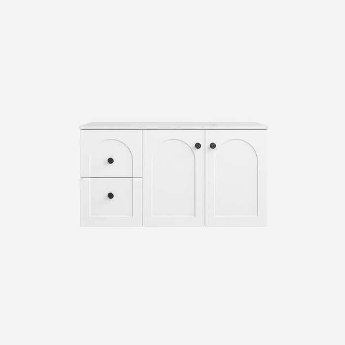 Chester Federation Left Wall hung PVC Cabinet 890x455x470