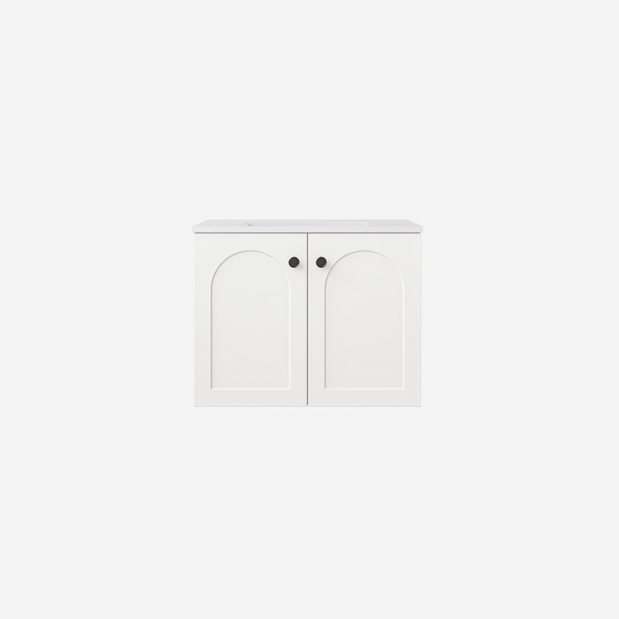 Chester Federation wall hung PVC Cabinet 590x455x470