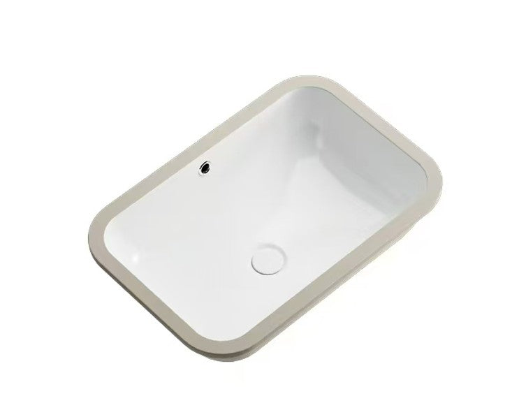 KLIFF Fine Ceramic Under Counter Basin - Matte White