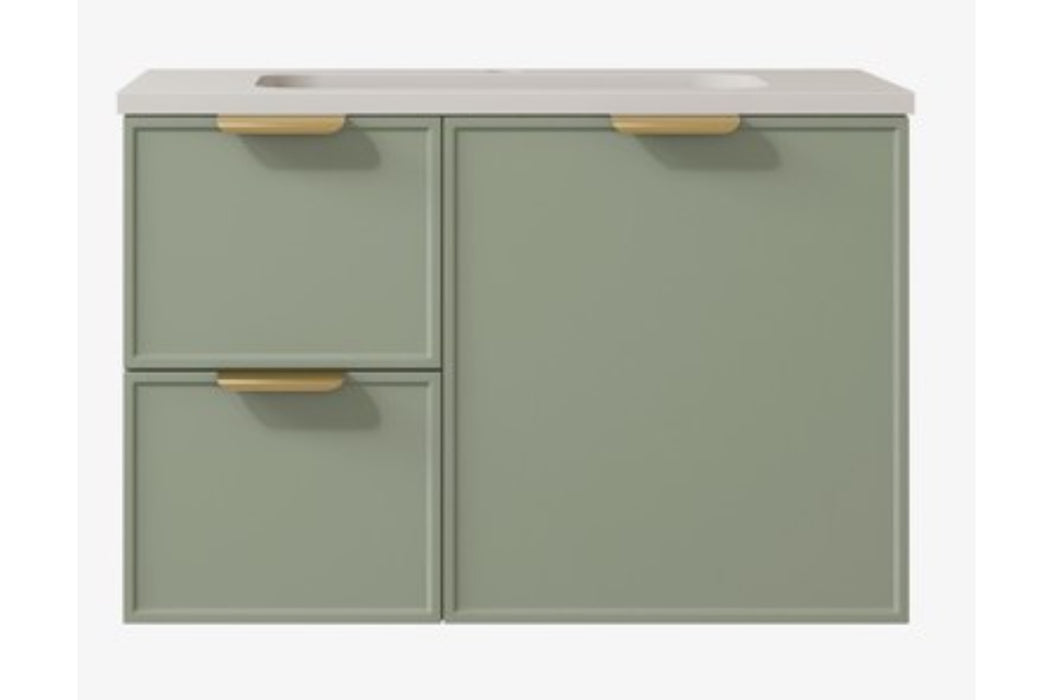 Madura Federation Left Wall Hung Cabinet 740x455x560