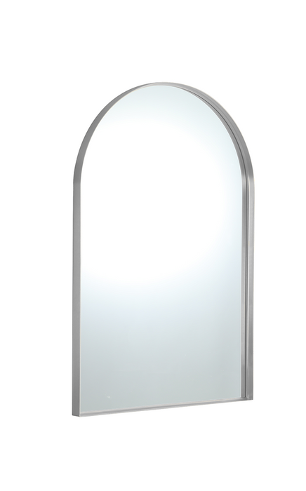 Arco Framed Mirror - Brushed Nickel 600x900