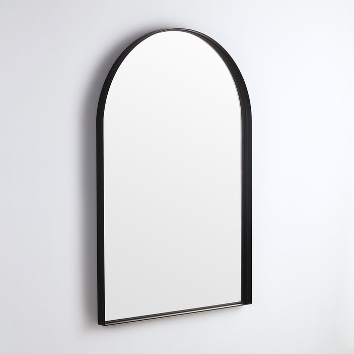 Arco Framed Mirror - Matte Black 600x900