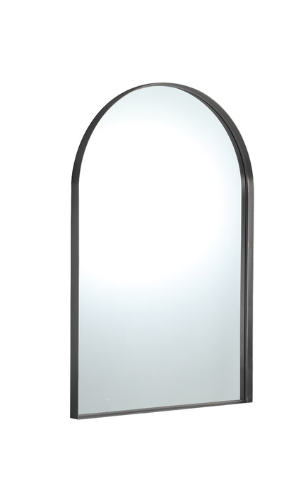 Arco Framed Mirror - Gun Metal 600x900