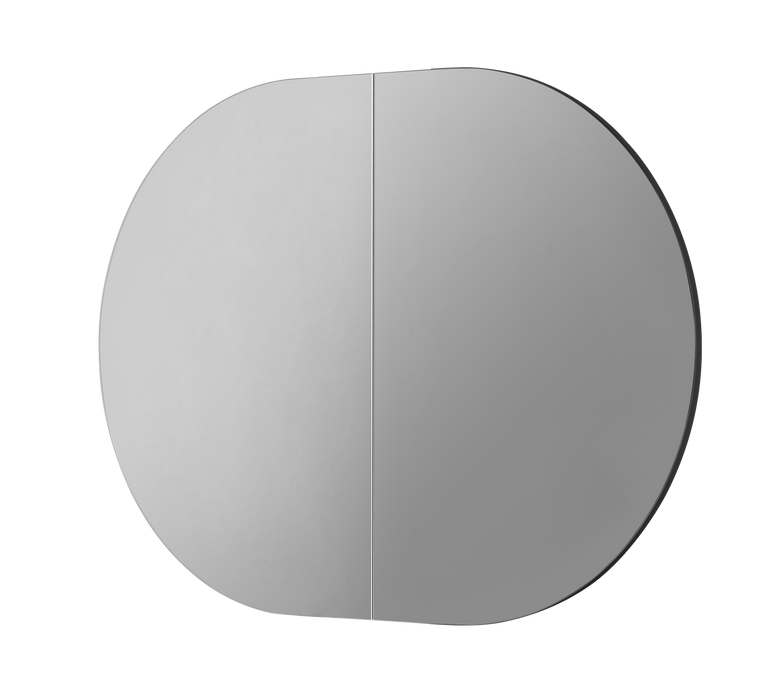 Allison Pill Shaving Cabinets - Matte White 900x600 - NO LED