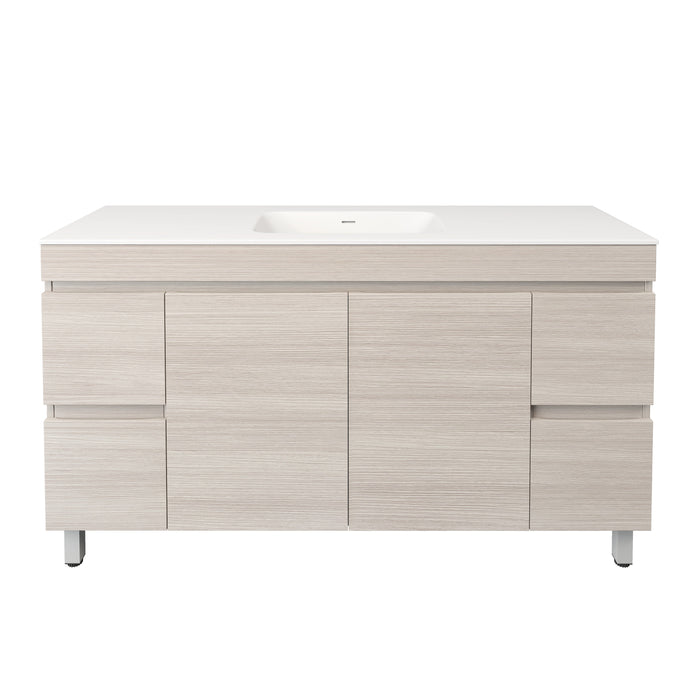 Camden Modern Single Bowl Free Standing Cabinet 1490x455x710