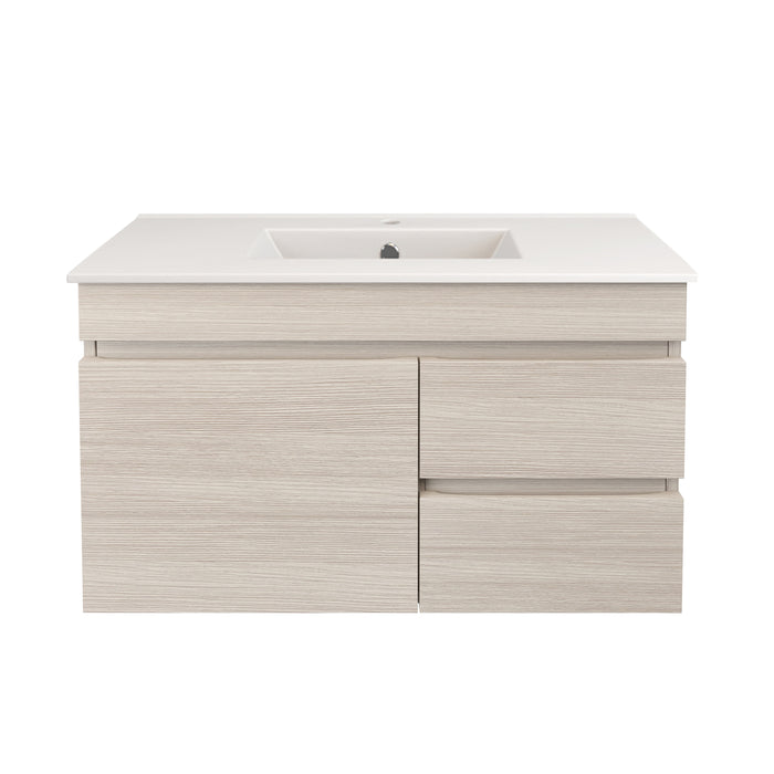 Camden Modern Right Wall Hung Cabinet 740x370x500
