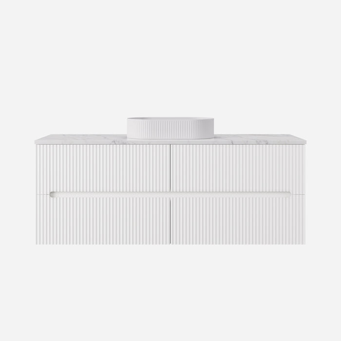 Cabarita Morden Single Bowl Wall Hung PVC Cabinet 1490x455x540