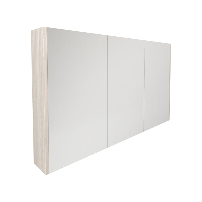 Camden Pencil Edge Shaving Cabinet - Coastal Oak 1200x720