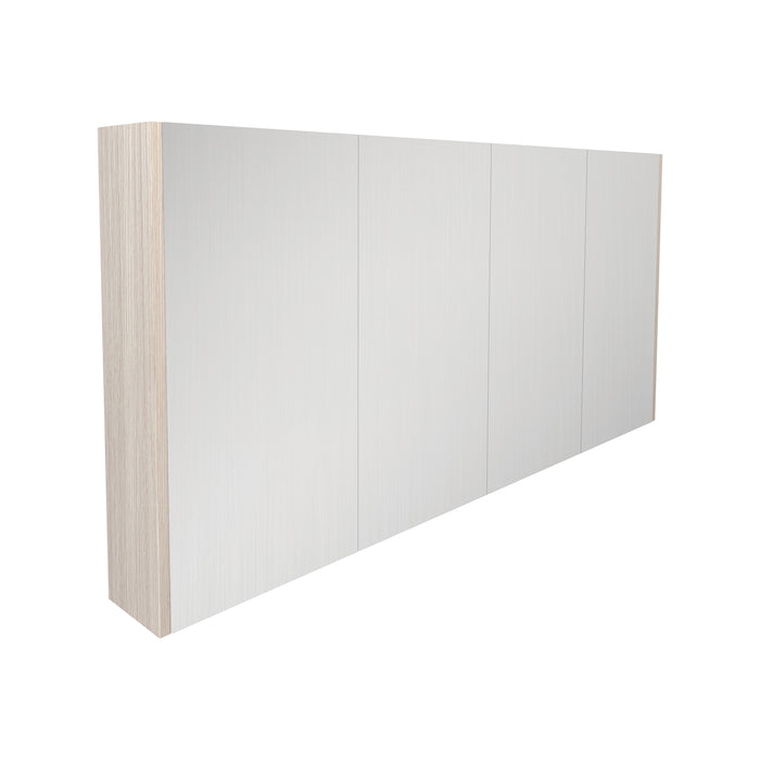 Camden Pencil Edge Shaving Cabinet - Coastal Oak 1500x700