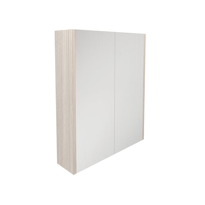 Camden Pencil Edge Shaving Cabinet - Coastal Oak 600x720