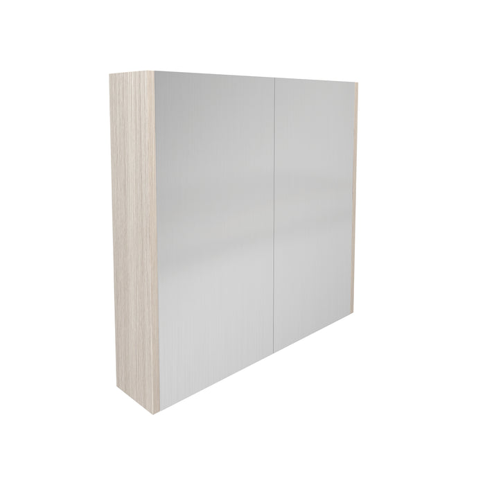 Camden Pencil Edge Shaving Cabinet - Coastal Oak 750x720