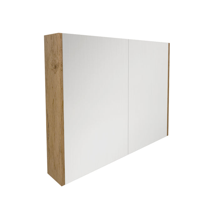 Camden Pencil Edge Shaving Cabinet - Prime Oak 900x720
