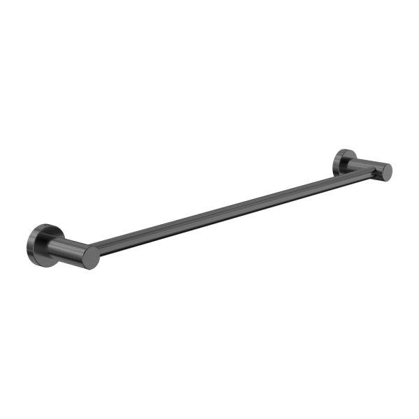 Classic Single Towel Rail 600mm Gun Metal