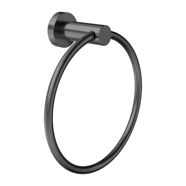 Classic Hand Towel Ring Gun Metal