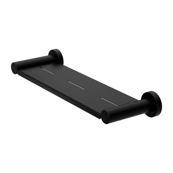 Classic Metal Shower Shelf Matte Black