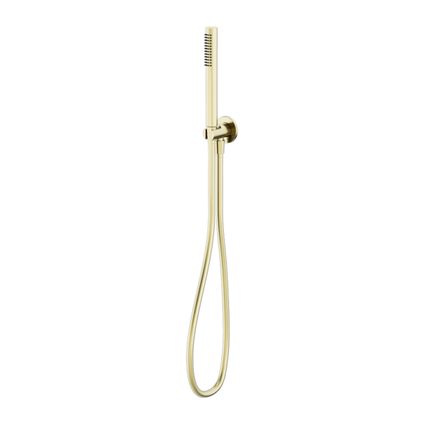 Slim Shower On Bracket Brushed Gold