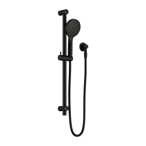 Dolce II Rail Shower Matte Black