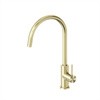 Dolce II Sink Mixer Brushed Gold