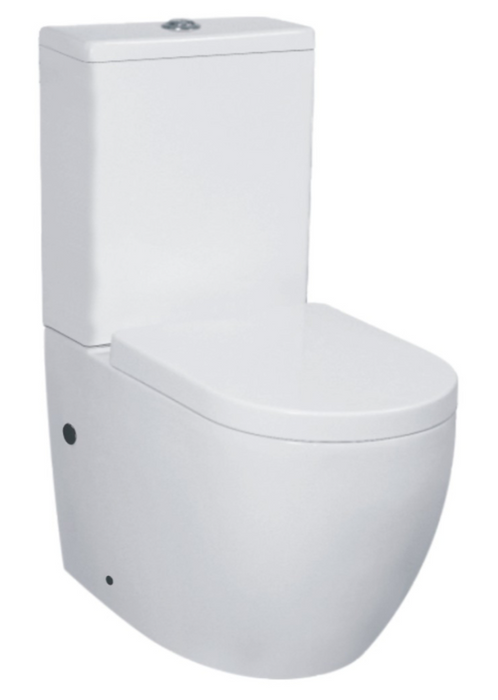 Sottile Rimless Wall Faced Toilet Suite
