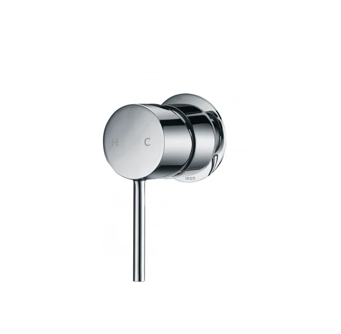 Hali Chrome Wall Mixer - 60mm