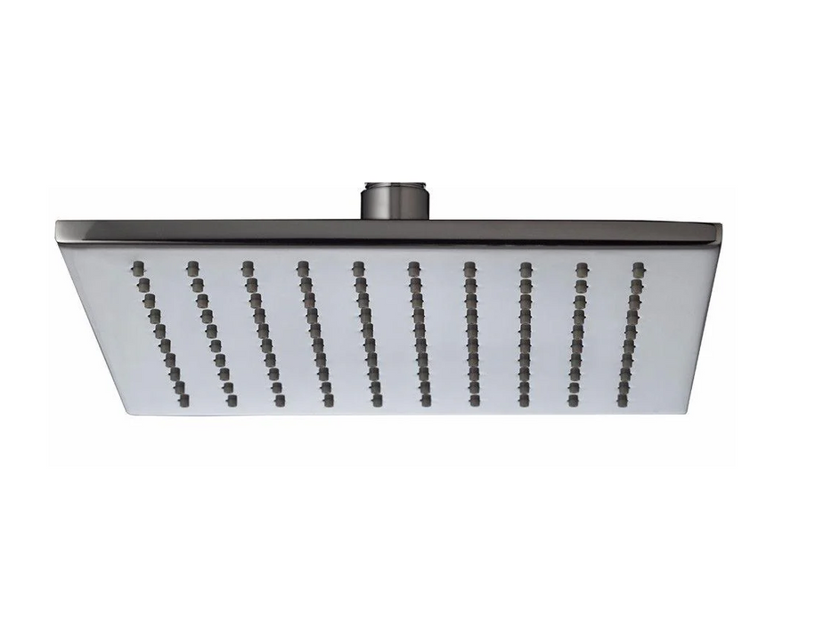 Ruki Brushed Nickel Square 200 mm Shower Head