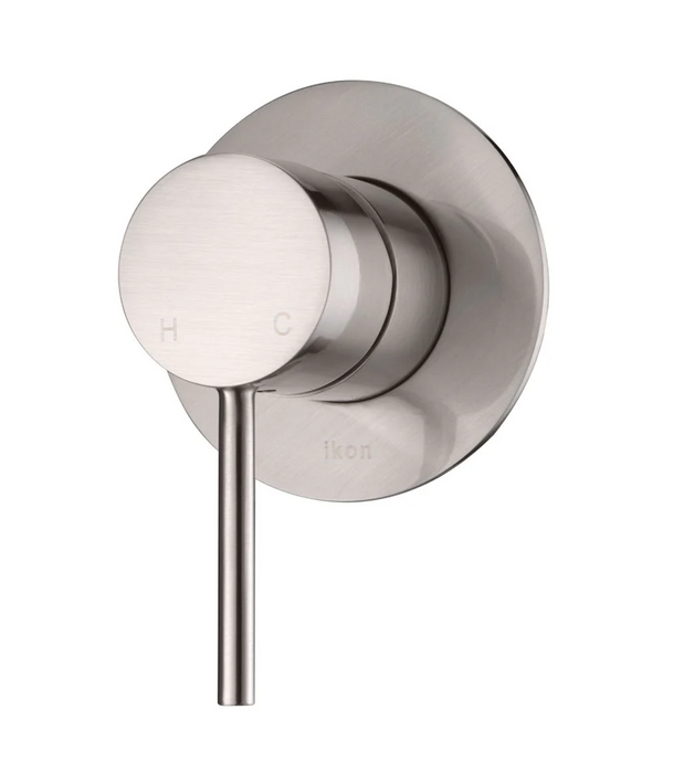 Hali Brushed Nickel Wall Mixer