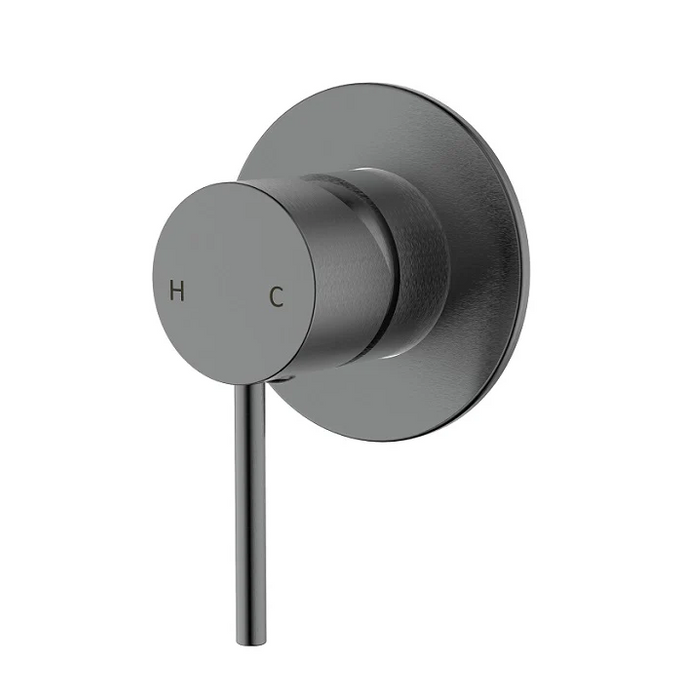 Hali Gun Metal Wall Mixer