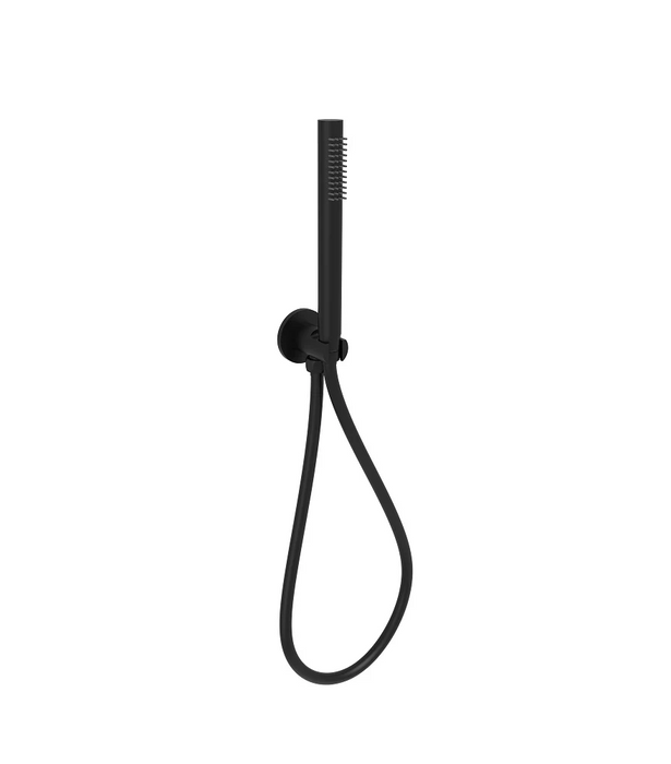 Hali Slim Matte Black Hand Held Shower Rail