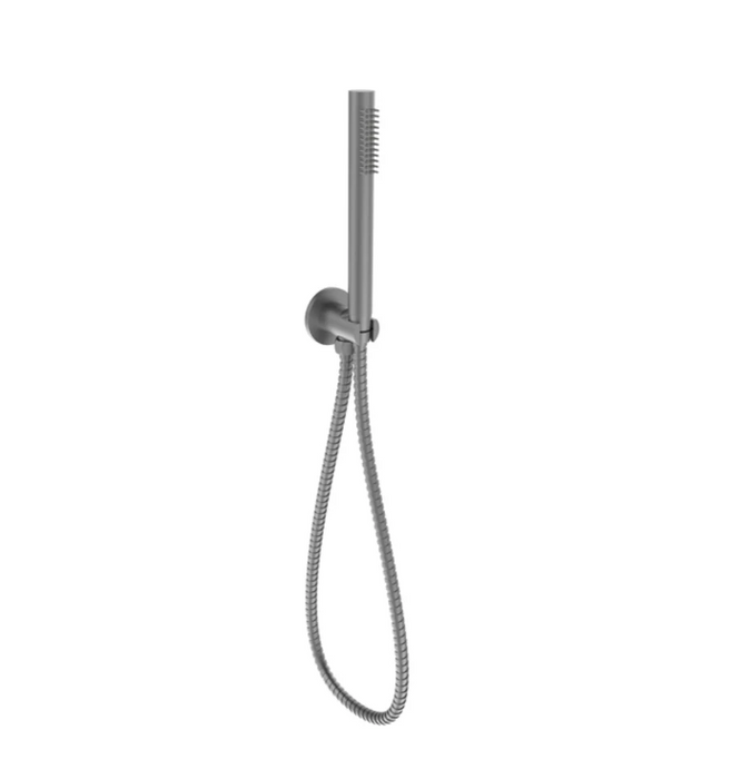 Hali Slim Gun Metal Hand Held Shower Rail
