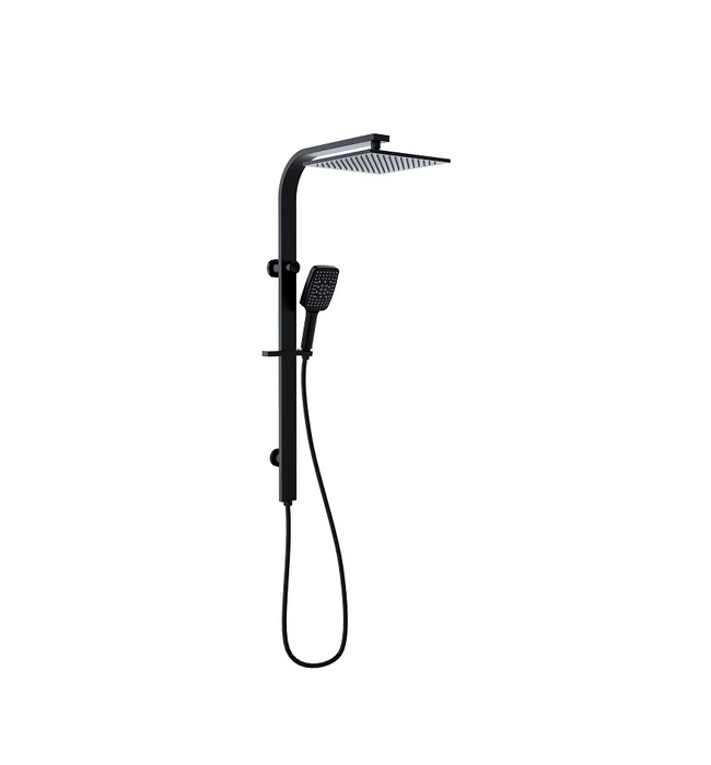 Sando Black Multifunction Shower Rail