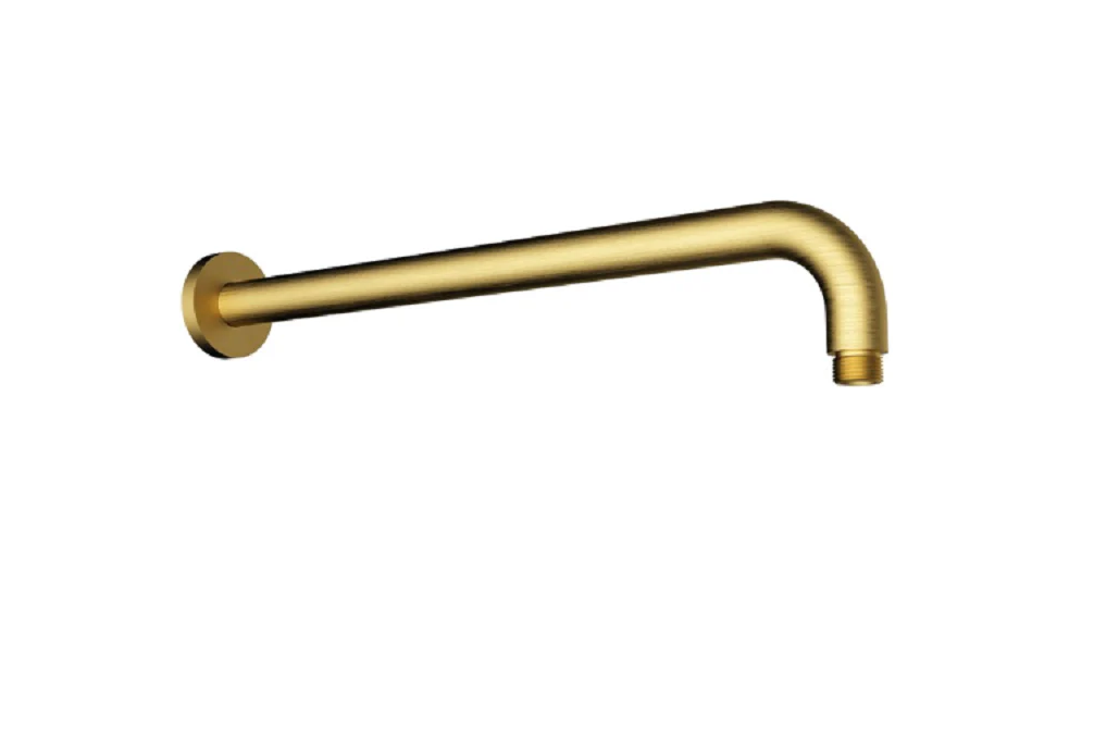 Hali Brushed Gold Shower Arm