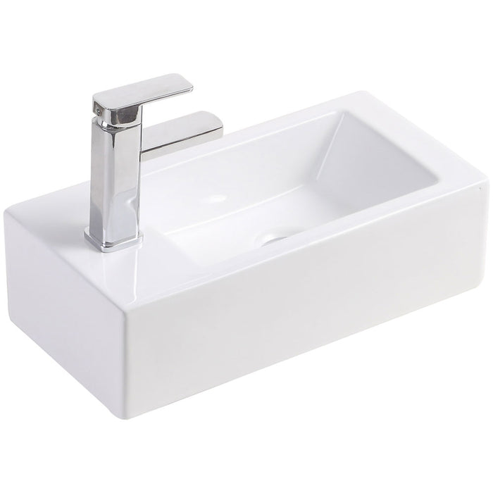 Linea Wall Basin Left-Hand